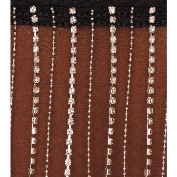 Revolve Superdown Irina Crystal Fringe Top - Picture 3 of 6